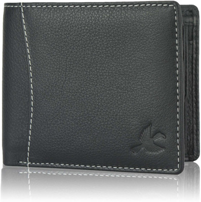 

Hornbull Men Casual, Formal Black Genuine Leather Wallet(7 Card Slots)