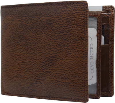 

GetSetStyle Men Tan Genuine Leather Wallet(6 Card Slots)