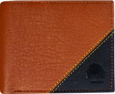 

Oaks Wood Men Tan Artificial Leather Wallet(5 Card Slots)