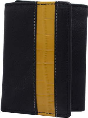 

GetSetStyle Men Black Genuine Leather Wallet(6 Card Slots)