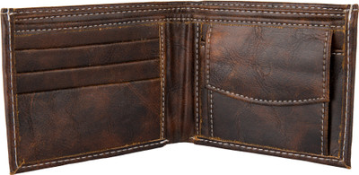 

Viva Men Casual Brown Artificial Leather Wallet(3 Card Slots)