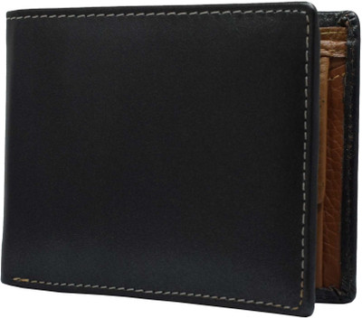 

GetSetStyle Men Grey Genuine Leather Wallet(6 Card Slots)