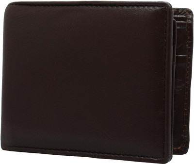

GetSetStyle Men Brown Genuine Leather Wallet(6 Card Slots)