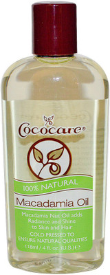 Cococare 100% Natural Macadamia Oil 4oz(118 ml)