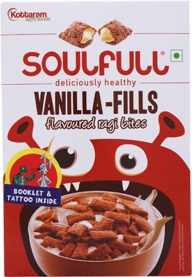 

Soulfull Vanilla Fills Flavoured Ragi Bites(250 g, Box)