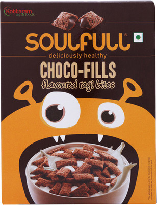

Soulfull Choco Fills Flavoured Ragi Bites(100 g, Box)