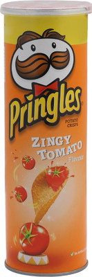 

Pringles Zingy Potato & Tomato Flavor Chips(110 g)