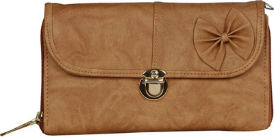

WhiteAsh Women Casual Yellow, Beige PU Sling Bag, Beige;yellow