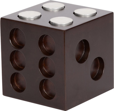 

Rooms Gravity Brown Dice Candle Stand - 10