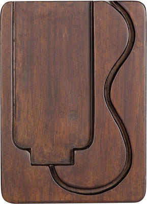 

Rooms Gravity Brown Easel Frame Visiting Card/Mobile Stands Holders - 10