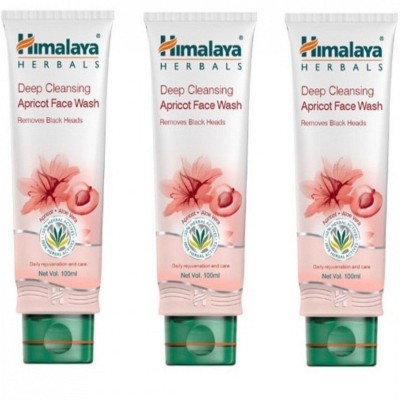 HIMALAYA deep cleansing apricot clear Face Wash(300 ml)