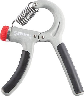 

Gadget Hero's Adjustable Hand Grip Forearm Exerciser from 5 to 20 Kg Hand Grip/Fitness Grip(Silver)