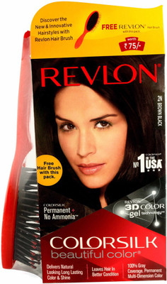 

Revlon Colorsilk Hair Color(Brown Black 2N)