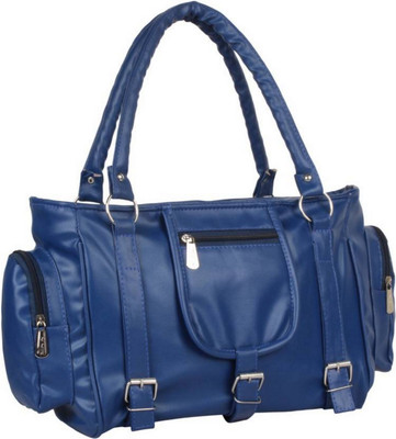 Lambency Hand-held Bag(Blue)