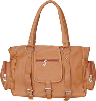 

Lambency Hand-held Bag(Brown)