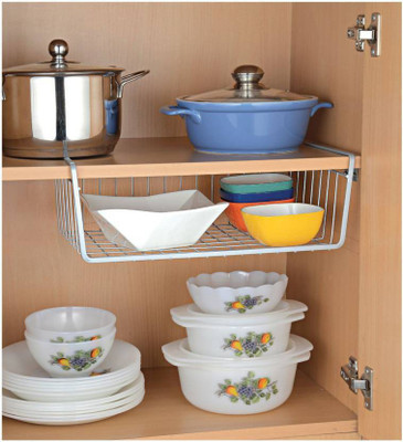 

JVS Undershelf Basket Large - 16" (set of 3) Plastic Kitchen Trolley