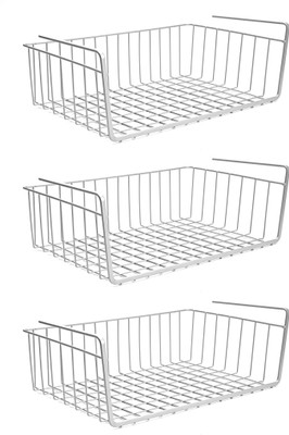 

JVS Undershelf Basket Large - 16" Plastic Kitchen Trolley