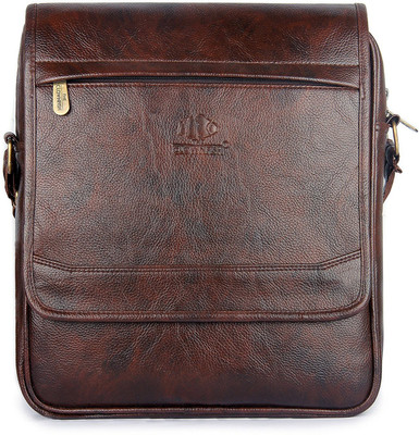 

The Clownfish 13 inch Laptop Messenger Bag(Brown)