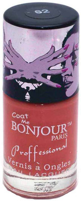 

Coat Me Bonjour Paris Nude Nail Lacquer, Brick Earth Multi