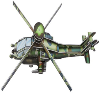 

Kids Mandi 3D Puzzle Apache Plane(1 Pieces)