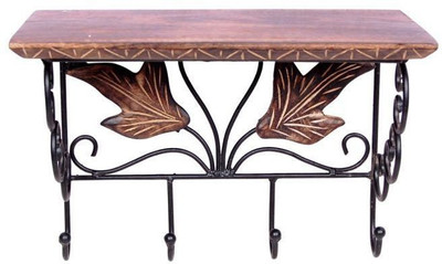 

Skwood Wooden Wall Shelf(Number of Shelves - 1, Brown)