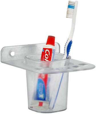 

masterfit Acrylic Toothbrush Holder(Wall Mount)