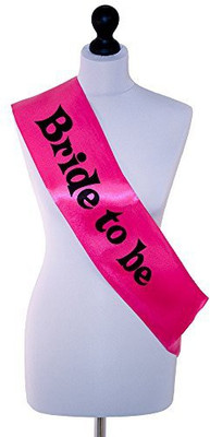 

PARTY PROPZ BACHELORETTE PARTY DECORATION / BACHELORETTE BRIDE TO BE SASH/ BACHELORETTE PARTY SUPPLIES