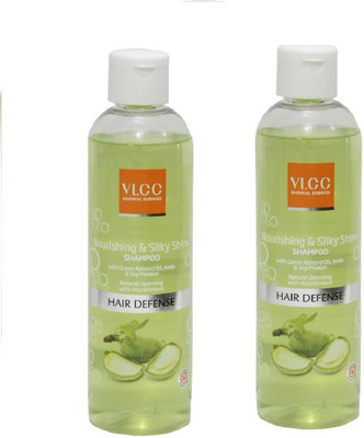 

VLCC COMBO PACK OF NOURISHING SILKY SHINE SHAMPOO (350ML * 2)(350 ml)