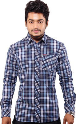 FAVIO Men Checkered Casual Multicolor Shirt