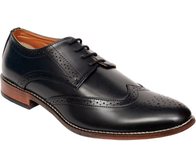

AK traders I shoes Black color stylish shoes Lace Up For Men(Black