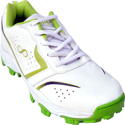 

Opner Cricket Shoes For Men(White, Green, 07;white
