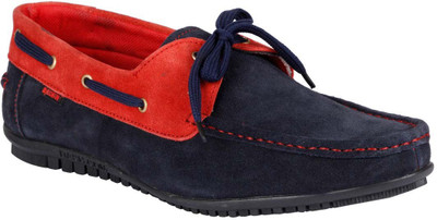 

Bachini Boat Shoes For Men(Navy, Navy blue