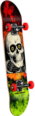 

Powell Peralta 8" Complete Skateboard 8 inch x 5 inch Skateboard(Red, Pack of 1)