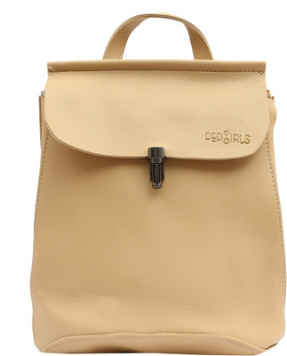 Pepgirls Girls Casual Beige PU Sling Bag