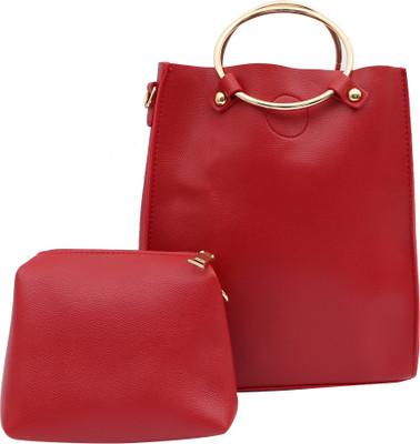 

Pepgirls Girls Casual Red PU Sling Bag