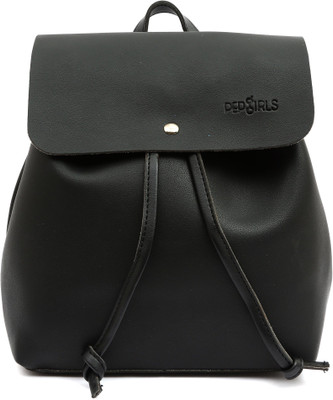 Pepgirls Girls Casual Black PU Sling Bag