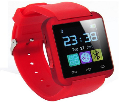 

YSB u8 Smartwatch(Red Strap Regular)