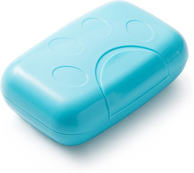

vepson Travel Box Dish Container Holder(Blue)