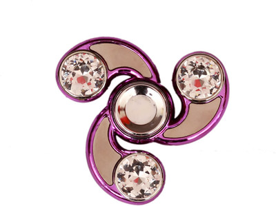 

Montez 3 Diamond Fidget Hand Spinner Toy (purple)(Multicolor)