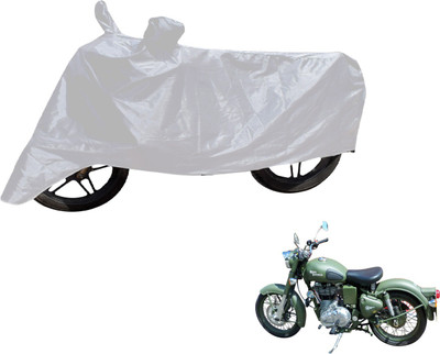 

Flipkart SmartBuy Two Wheeler Cover for Royal Enfield(Battle, Silver)