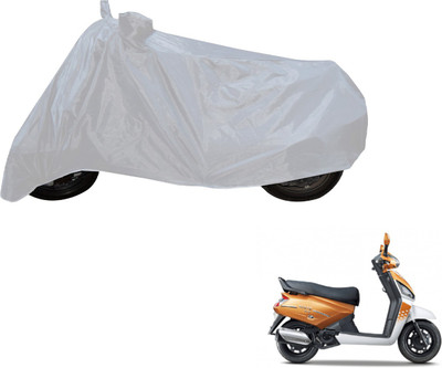 Flipkart SmartBuy Two Wheeler Cover for Mahindra(Gusto, Silver)