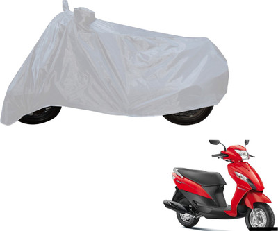 

Flipkart SmartBuy Two Wheeler Cover for Suzuki(Let's, Silver)