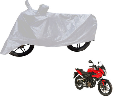 

Flipkart SmartBuy Two Wheeler Cover for Bajaj(Pulsar RS 200, Silver)
