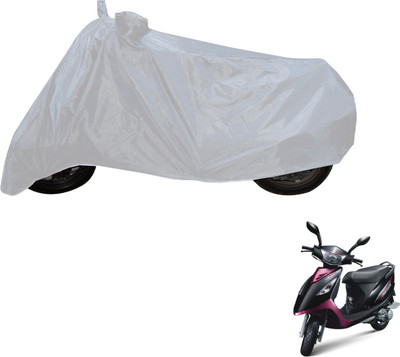 

Flipkart SmartBuy Two Wheeler Cover for TVS(Streek, Silver)