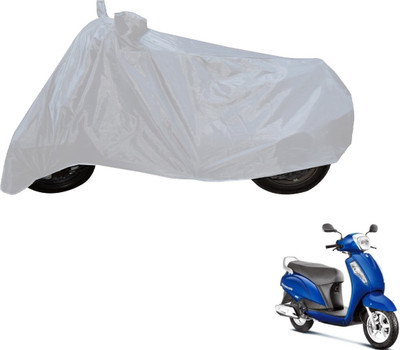 

Flipkart SmartBuy Two Wheeler Cover for Suzuki(Access, Silver)