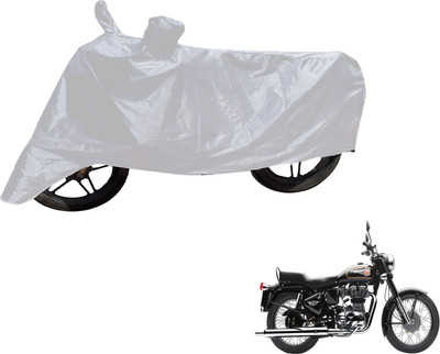 

Flipkart SmartBuy Two Wheeler Cover for Royal Enfield(Bullet 350, Silver)