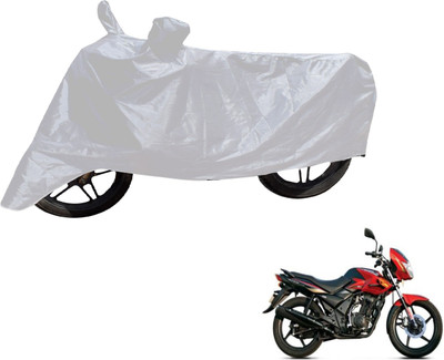 Flipkart SmartBuy Two Wheeler Cover for TVS(Flame DS 125, Silver)