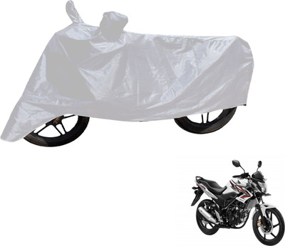 Flipkart SmartBuy Two Wheeler Cover for Honda(CB Unicorn, Silver)