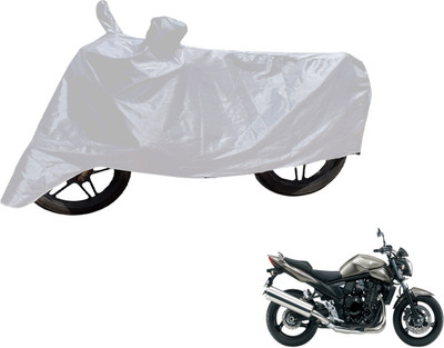 Flipkart SmartBuy Two Wheeler Cover for Suzuki(Bandit, Silver)