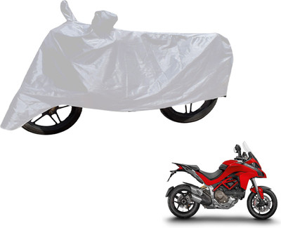 

Flipkart SmartBuy Two Wheeler Cover for Ducati(Multistrada, Silver)